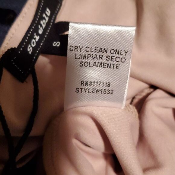 Blue Lace Baby Doll Dress - Picture 7 of 8